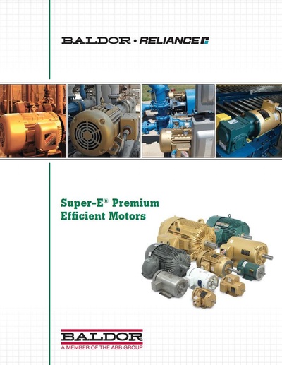 Super-E Premium Efficient Motors Brochure