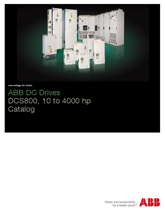 DCS800 Technical Catalog